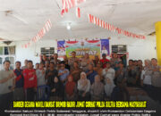 Danden Gegana Wakili Dansat Brimob Hadiri Jumat Curhat Polda Sultra Bersama Masyarakat
