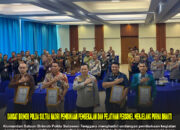 Dansat Brimob Polda Sultra Hadiri Pembukaan Pembekalan dan Pelatihan Personel Menjelang Purna Bhakti
