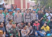 Ratusan Driver Ojek Online Gelar Aksi Solidaritas di Polda Sultra, Sampaikan Aspirasi dan Doa untuk Rekan yang Gugur