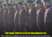 Perkuat Pengamanan, Satbrimob Polda Sultra BKO Polres Bombana Diberangkatkan ke Kolaka