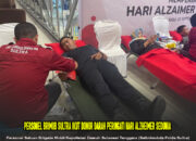 Personel Brimob Sultra Ikut Donor Darah Peringati Hari Alzheimer Sedunia