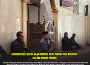 Satbrimob Polda Sultra Gelar Binrohtal Rutin: Perkuat Iman, Integritas, dan Jiwa Humanis Personel