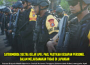 Satbrimobda Sultra Gelar Apel Pagi, Pastikan Kesiapan Personel Dalam Melaksanakan Tugas di Lapangan