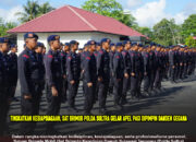 Tingkatkan Kesiapsiagaan, Sat Brimob Polda Sultra Gelar Apel Pagi Dipimpin Danden Gegana