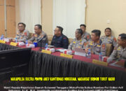 Wakapolda Sultra Pimpin ANEV Kamtibmas Mingguan, Wadansat Brimob Turut Hadir