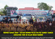 “Brimob Ramah Anak”: Satuan Brimob Polda Sultra Sambut Hangat Education Tour SD Islam Insan Mandiri