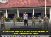 Detasemen Gegana Brimob Polda Sultra Gelar Latihan Pengamanan VVIP Jelang STQ Nasional ke-28 di Kendari