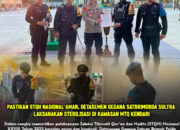 Pastikan STQH Nasional Aman, Detasemen Gegana Satbrimobda Sultra Laksanakan Sterilisasi di Kawasan MTQ Kendari