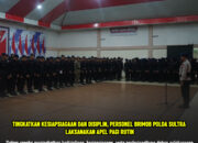 Tingkatkan Kesiapsiagaan dan Disiplin, Personel Brimob Polda Sultra Laksanakan Apel Pagi Rutin