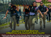 Meriahkan HUT ke-80 Korps Brimob Polri, Satbrimob Polda Sultra Gelar Kompetisi Brimob Challenge