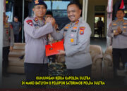 Kapolda Sultra Kunjungi Mako Batalyon B Pelopor, Tekankan Profesionalisme dan Kesiapsiagaan Brimob di Buton Selatan
