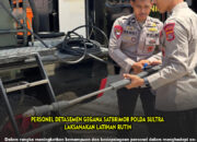 Personel Detasemen Gegana Satbrimob Polda Sultra Laksanakan Latihan Rutin