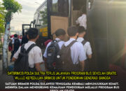 Satbrimob Polda Sultra Terus Jalankan Program Bus Sekolah Gratis, Wujud Kepedulian Brimob untuk Pendidikan Generasi Bangsa