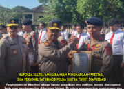 Kapolda Sultra Anugerahkan Penghargaan Prestasi, Dua Personel Satbrimob Polda Sultra Turut Diapresiasi