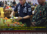 Gubernur dan Forkopimda Hadiri Syukuran HUT ke-80 Korps Brimob Polri di Mako Satbrimob Polda Sultra