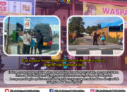 Wujud Kepedulian, Personel Brimob Polda Sultra Gelar Program Jum’at Berkah dengan Membagikan Sembako di Jalan