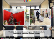 “Pastikan Keamanan Ibadah, Gegana Satbrimobda Sultra Laksanakan Sterilisasi Gereja di Kendari”