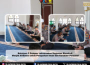 Batalyon C Pelopor Laksanakan Kegiatan Binroh di Masjid Al-Ikhlas untuk Penguatan Iman dan Karakter Personel