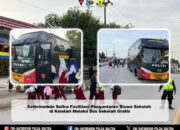 Satbrimobda Sultra Fasilitasi Pengantaran Siswa Sekolah di Kendari Melalui Bus Sekolah Gratis