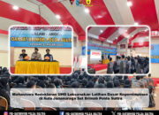 Mahasiswa Kedokteran UHO Laksanakan Latihan Dasar Kepemimpinan di Aula Jananuraga Sat Brimob Polda Sultra