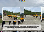 Personel Batalyon C Pelopor Satbrimobda Sultra Laksanakan Giat Olahraga Pagi untuk Jaga Kebugaran dan Kesiapsiagaan