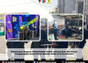 Detasemen Gegana Satbrimobda Sultra Laksanakan Sterilisasi Pengamanan Acara Pesta Malam Senin di K-Toz Kendari