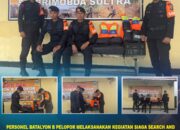 Personel Batalyon B Pelopor Laksanakan Siaga SAR
