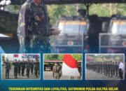 Teguhkan Integritas dan Loyalitas, Satbrimob Polda Sultra Gelar Upacara Hari Kesadaran Nasional