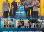 “Ramadhan Berbagi: Wujud Kepedulian Personel Bintara dan Tamtama Remaja Satbrimob Polda Sultra di Bulan Penuh Berkah”