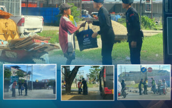 Satbrimobda Sultra Gelar Jumat Berkah, Bagikan Sembako kepada Masyarakat Kurang Mampu di Kota Kendari