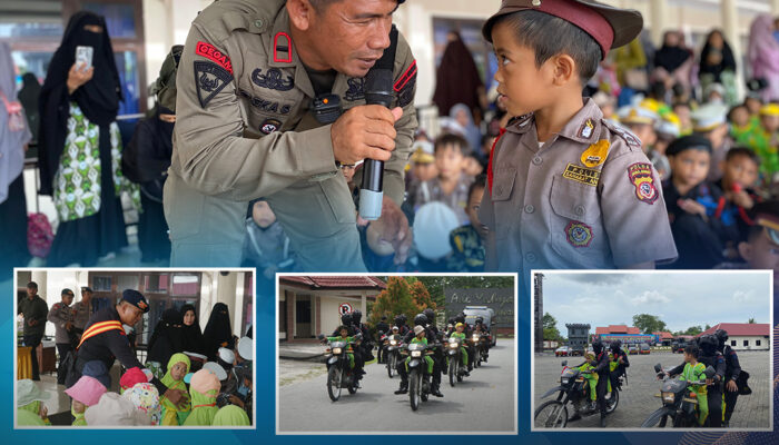 TK Umusabri dan TK Al-Fath Laksanakan Pembelajaran Luar Kelas di Satuan Brimob Polda Sultra
