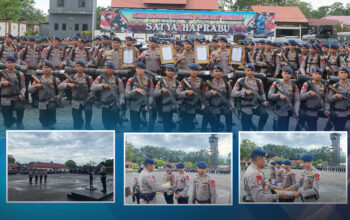 Dansat Brimob Polda Sultra Berikan Penghargaan kepada Personel Berprestasi, Wujud Apresiasi atas Dedikasi dan Loyalitas