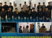 Tarawih Kamtibmas Batalyon A Pelopor Satbrimob Polda Sultra di Masjid Fistabiqul Khaerat, Wujud Nyata Kehadiran Polri di Tengah Masyarakat