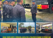 Siaga Tanpa Henti, Personel Batalyon A Pelopor Standby di Posko SAR