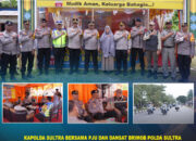 Kapolda Sultra Bersama PJU dan Dansat Brimob Laksanakan Patroli Terpadu, Pastikan Keamanan dan Pelayanan Idul Fitri 1447 H Berjalan Optimal