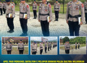 Apel Pagi Personel Batalyon C Pelopor Brimob Polda Sultra: Wujudkan Disiplin, Loyalitas, dan Kesiapsiagaan Optimal