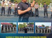 Olahraga di Tengah Siaga, Wujud Profesionalisme Personel Satbrimob Polda sultra