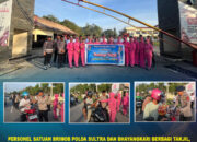 Personel Satuan Brimob Polda Sultra dan Bhayangkari Berbagi Takjil, Wujud Kepedulian di Bulan Suci Ramadan