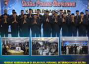 Pererat Kebersamaan di Bulan Suci, Personel Satbrimob Polda Sultra Gelar Buka Puasa Bersama di Mako Brimob