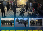 Patroli Subuh Ramadhan, Personel Batalyon A Pelopor Satbrimob Polda Sultra Jaga Keamanan dan Ketertiban Masyarakat