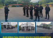 Personil Patroli KRYD Batalyon B Pelopor Melaksanakkan Patroli di Sekitar Masjid Nurul Huda kel.Kambe Kambero dan Kel. Laompo