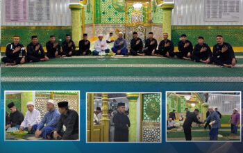 Personel Detasemen Gegana Laksanakan Tarawih Keliling, Perkuat Kamtibmas di Wilayah Baruga Kota Kendari