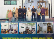 Perkuat Silaturahmi dan Jaga Kamtibmas, Personel Batalyon C Pelopor Satbrimob Polda Sultra Laksanakan Tarawih Bersama Warga di Masjid Al Muhajirin Lasusua