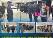 Apel Malam Perkuat Kesiapsiagaan, Personel Kompi Siaga dan Baja Taja Sat Brimob Polda Sultra Tunjukkan Disiplin Tinggi