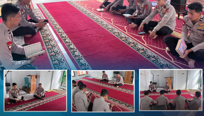 Pembinaan Rohani dan Mental, Personel Batalyon C Pelopor Satbrimob Polda Sultra Perkuat Integritas dan Profesionalisme