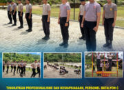 Tingkatkan Profesionalisme dan Kesiapsiagaan, Personel Batalyon C Pelopor Satbrimob Polda Sultra Laksanakan Binsik Siang