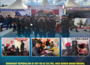 Semangat Kepedulian di HUT ke-62 Sultra, Aksi Donor Darah Massal Digelar di MTQ Kendari