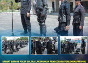 Dansat Brimob Polda Sultra Laksanakan Pengecekan Perlengkapan PHH, Pastikan Kesiapsiagaan Personel Tetap Optimal