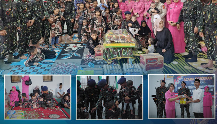 Penuh Kepedulian, Batalyon A Pelopor Satbrimob Polda Sultra Gelar Syukuran HUT ke-13 di LKSA Al Ikhlas Baruga