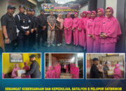Personil Batalyon B Pelopor dan Bhayangkari DPP Danyon B Pelopor Kompol Bahtiar, S.Sos Melaksanakan Kegiatan Anjagsana Dalam Rangka memperingati HUT BATALYON B PELOPOR Ke-13 Tahun